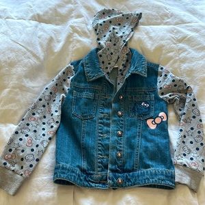 **SOLD** Sanrio Hello Kitty Jean/Cotton Jacket